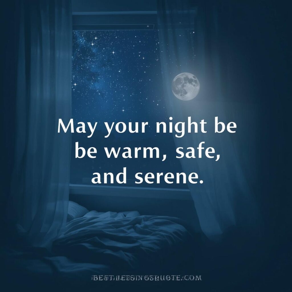 A soothing Valentine night image offering rest, peace, and gentle comfort