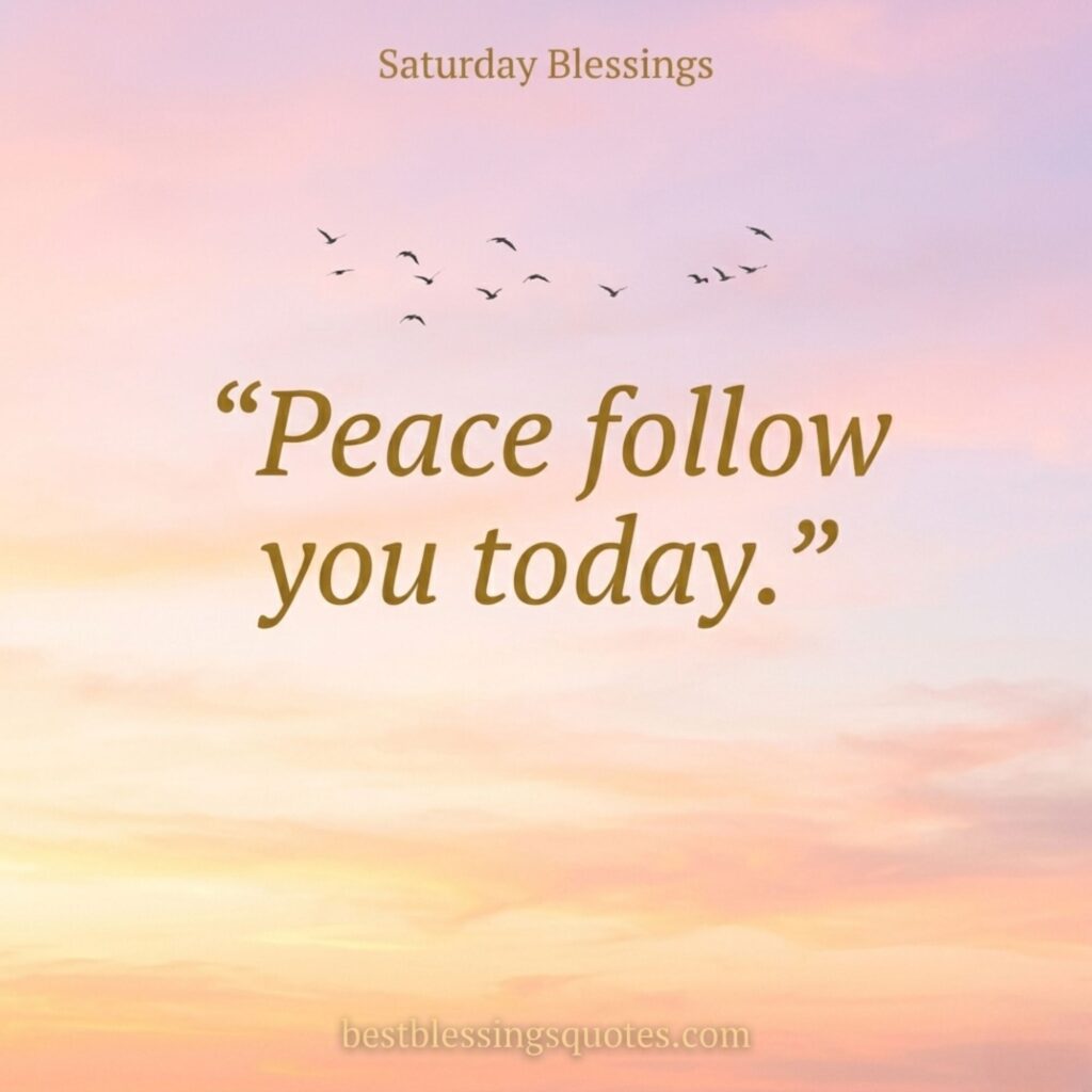 Inspirational African American Saturday blessings quote with sunrise and uplifting message about strength and hope.