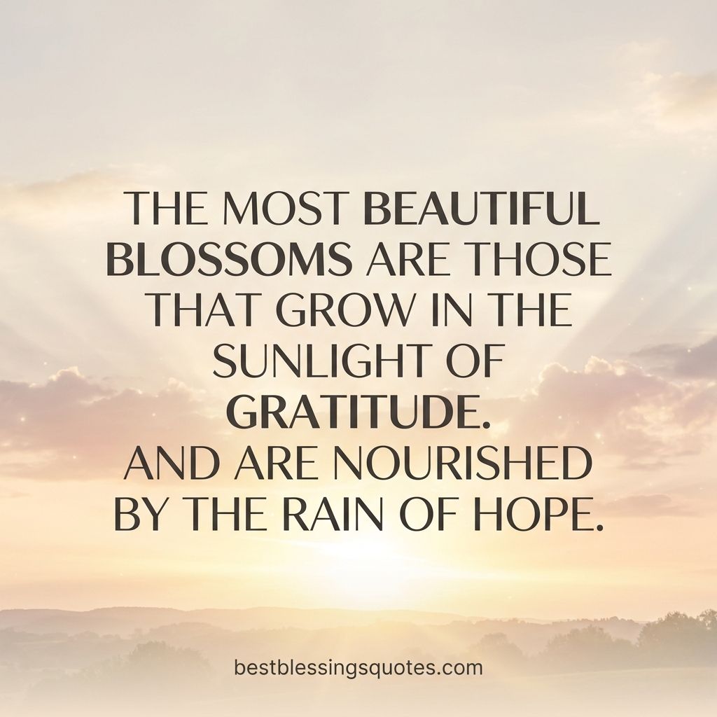 Every sunrise brings a new blessing quote with warm sunrise background