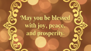 Family and Friends Blessings – Heartfelt Love and Gratitude Quote Background
